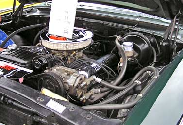 1964 Ford Galaxie 500 XL engine bay